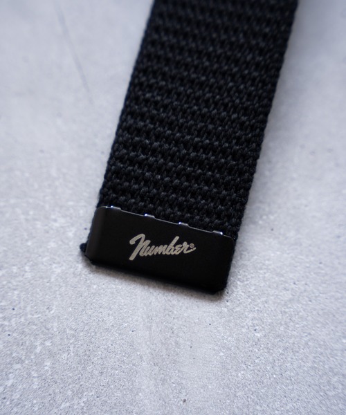 NUMBER (N)INE（ナンバーナイン）の「【NUMBER(N)INE/ナンバーナイン】COTTON MIX GACHA BELT / コットン ミックス ガチャ ベルト（ベルト・メンズ・ブラック・FREE）」の13枚目の写真