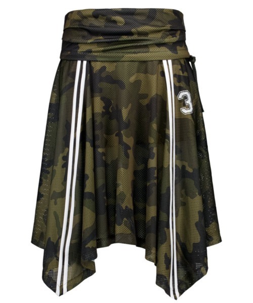 SETUPEXE（セットアップイーエックスイー）の「33 SPORTY SKIRT（スカート・レディース・ブラック/ベージュ/グリーン系カモフラージュ・フリー）」の9枚目の写真