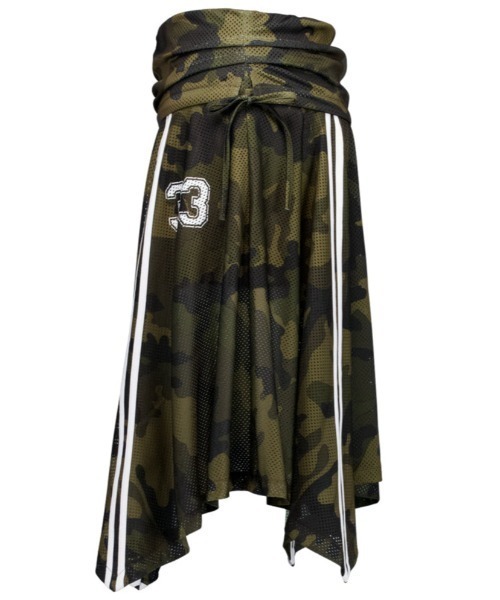 SETUPEXE（セットアップイーエックスイー）の「33 SPORTY SKIRT（スカート・レディース・ブラック/ベージュ/グリーン系カモフラージュ・フリー）」の11枚目の写真