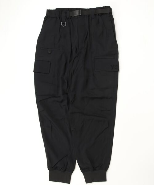 ヨウジヤマモト CUFFED TWILL PANT カーゴパンツ y-3 S Y-3 RAYON TWILL CUFFED PANTS（カーゴパンツ）｜Y-3