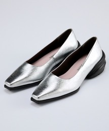 nissen（ニッセン）の「【ゆったり幅広】ACQUA PALETTE（アクアパレット）スクエアトゥパンプス（ワイズ４E）（パンプス）」