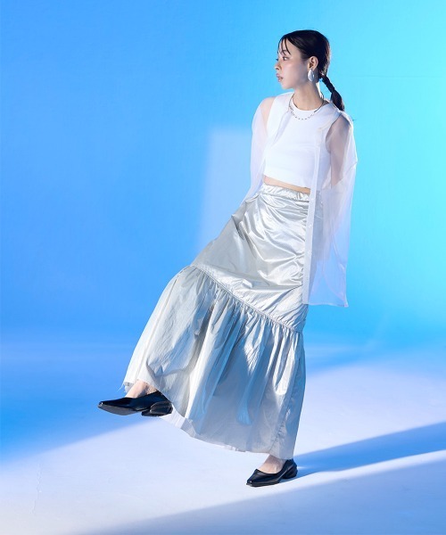 nissen（ニッセン）の「【ゆったり幅広】ACQUA PALETTE（アクアパレット）スクエアトゥパンプス（ワイズ４E）（パンプス・レディース・シルバー/グレイッシュベージュ/ブラック・LL/L/M/3L）」の7枚目の写真