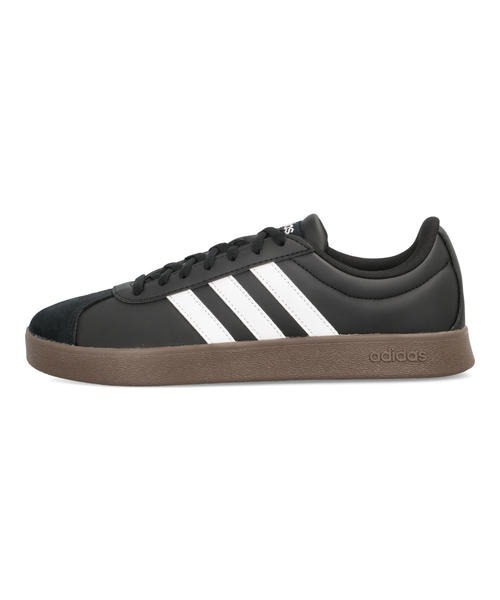 adidas（アディダス）の「adidas アディダス VL COURT BASE M レディーススニーカー(VLコートベースM)（スニーカー・レディース・ホワイト×ブラック/ブラック・22.5cm/23.5cm/24.5cm/23.0cm/24.0cm/25.0cm）」の5枚目の写真