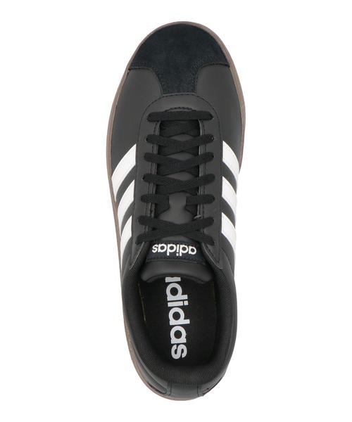 adidas（アディダス）の「adidas アディダス VL COURT BASE M レディーススニーカー(VLコートベースM)（スニーカー・レディース・ホワイト×ブラック/ブラック・22.5cm/23.5cm/24.5cm/23.0cm/24.0cm/25.0cm）」の6枚目の写真