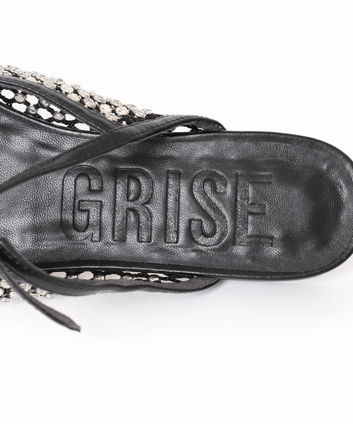 GRISEビジューネットミュール（その他シューズ）｜GRISE（グリーズ）の