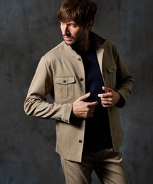 HIDEAWAYS NICOLE | ウールライクミリタリーブルゾン(ミリタリージャケット)