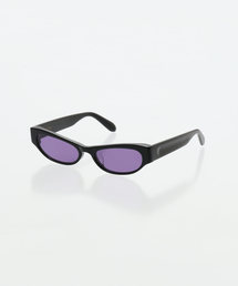 シルバーオーバルサングラス パープルレンズ オーバーグラス -AIRY PURPLE【シルバーミラー】 – TALEX online