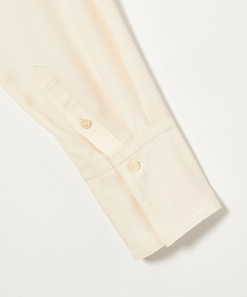 EMMEL REFINES（エメルリファインズ）の「＜EMMEL REFINES＞EM レイヤー トロミ シャツ（シャツ/ブラウス・レディース・ベージュ/オフホワイト・FREE）」の5枚目の写真