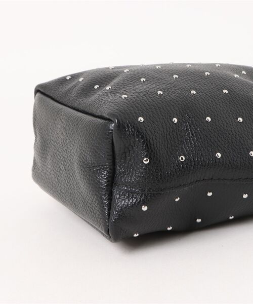 MARLON FIRENZE(マーロンフィレンツェ)の「【MARLON FIRENZE】イタリアンレザー スタッズトートバッグ(トートバッグ・レディース・グレイッシュベージュ/ブラック・FREE)」の15枚目の写真