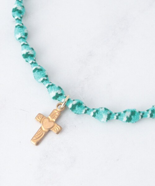 TAKEO KIKUCHI（タケオキクチ）の「Motief Bracelet（ブレスレット・メンズ・ブラック系1/ブラック/ライトブルー/ブルー・00）」の5枚目の写真