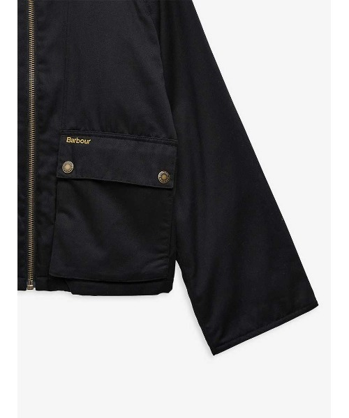 Barbour（バブアー）の「Winnie ノンワックス 中綿 ジャケット（レディース）（ブルゾン・レディース・ブラック/グリーン/ベージュ・8/10/6）」の11枚目の写真