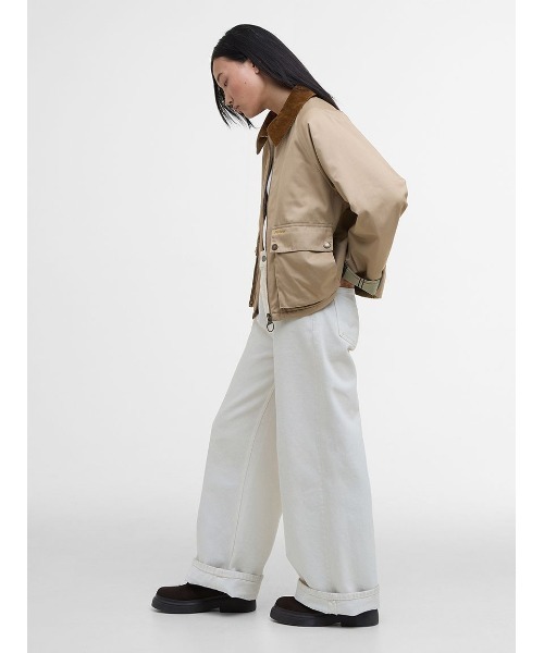 Barbour（バブアー）の「Winnie ノンワックス 中綿 ジャケット（レディース）（ブルゾン・レディース・ブラック/グリーン/ベージュ・8/10/6）」の16枚目の写真