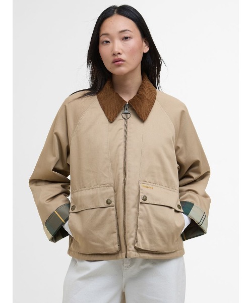 Barbour（バブアー）の「Winnie ノンワックス 中綿 ジャケット（レディース）（ブルゾン・レディース・ブラック/グリーン/ベージュ・8/10/6）」の17枚目の写真