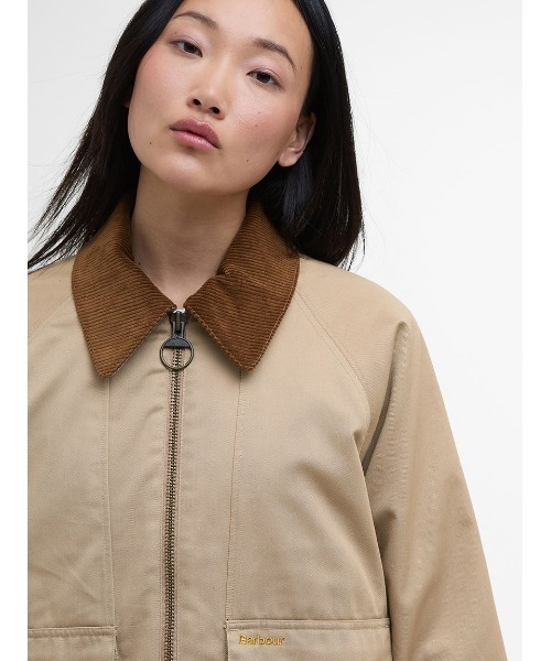 Barbour（バブアー）の「Winnie ノンワックス 中綿 ジャケット（レディース）（ブルゾン・レディース・ブラック/グリーン/ベージュ・8/10/6）」の19枚目の写真