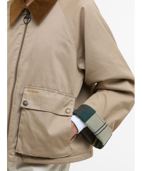 Barbour（バブアー）の「Winnie ノンワックス 中綿 ジャケット（レディース）（ブルゾン・レディース・ブラック/グリーン/ベージュ・8/10/6）」の20枚目の写真