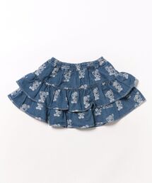 ヒスミニ　天使　エンジェル　インナーパンツ付きデニムフレアスカート Hysteric Mini Direct Web Hystericmini ANGEL MINI JQ フレア