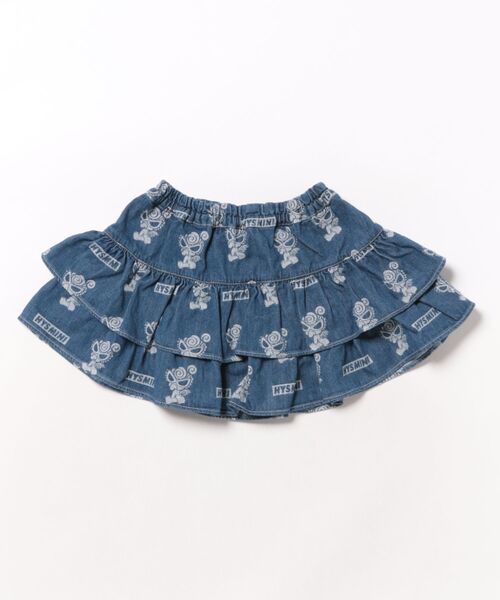 HYSTERIC MINI（ヒステリックミニ）の「ANGEL MINI JQ フレアスカート（スカート・キッズ・インディゴブルー・MEDIUM）」の2枚目の写真