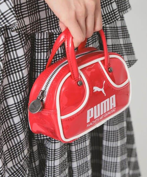 PUMA（プーマ）の「PUMA / マイクロ グリップ バッグ（トートバッグ・レディース・レッド/サックスブルー/イエロー・ONE SIZE）」の4枚目の写真