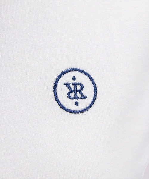 clear（クリア）の「ワンポイント刺繍入りTシャツ[大人 カジュアル 半袖]（Tシャツ/カットソー・レディース・ブラック/オフホワイト・F）」の9枚目の写真