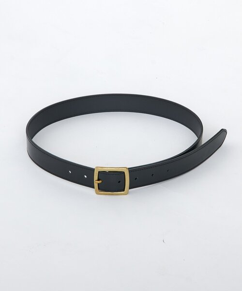 THE PAUSE（ザ ポーズ）の「【THE PAUSE】スクエアバックルベルト（ベルト・レディース・ダークブラウン/ブラック・FREE）」の4枚目の写真