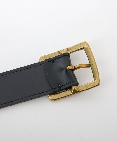 THE PAUSE（ザ ポーズ）の「【THE PAUSE】スクエアバックルベルト（ベルト・レディース・ダークブラウン/ブラック・FREE）」の6枚目の写真