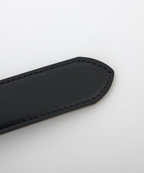 THE PAUSE（ザ ポーズ）の「【THE PAUSE】スクエアバックルベルト（ベルト・レディース・ダークブラウン/ブラック・FREE）」の7枚目の写真