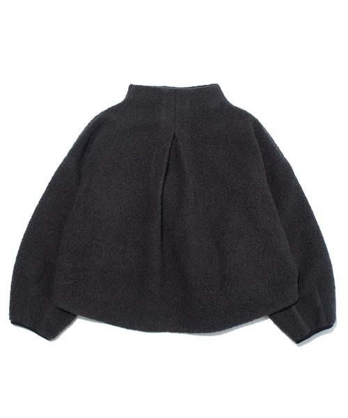 F/CE. （エフシーイー）の「F/CE. NAPPING WOOL ASYMMETRY SHORT JACKET / エフシーイー  ナッピング ウール アシンメトリー ショート ジャケット（ブルゾン・メンズ・チャコール/ブラック・SMALL）」の4枚目の写真
