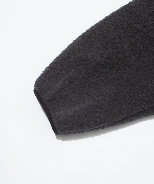 F/CE. （エフシーイー）の「F/CE. NAPPING WOOL ASYMMETRY SHORT JACKET / エフシーイー  ナッピング ウール アシンメトリー ショート ジャケット（ブルゾン・メンズ・チャコール/ブラック・SMALL）」の13枚目の写真