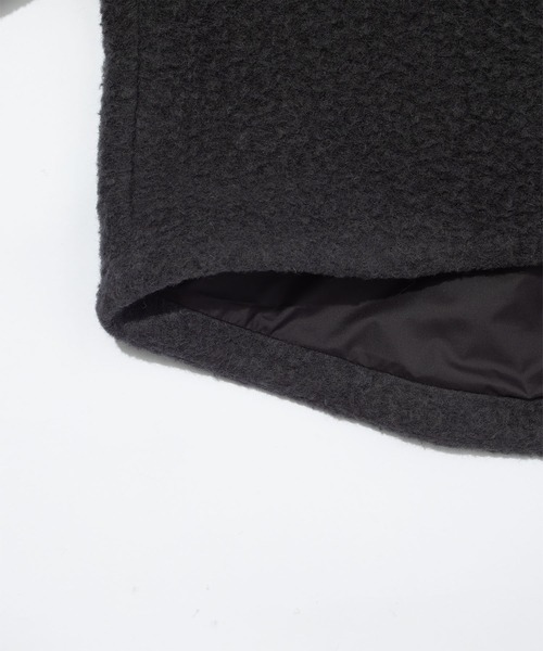 F/CE. （エフシーイー）の「F/CE. NAPPING WOOL ASYMMETRY SHORT JACKET / エフシーイー  ナッピング ウール アシンメトリー ショート ジャケット（ブルゾン・メンズ・チャコール/ブラック・SMALL）」の14枚目の写真