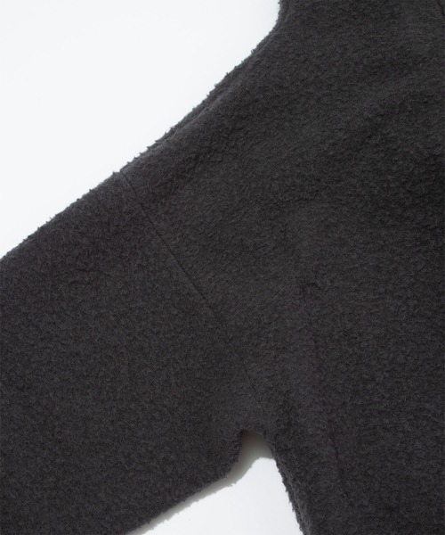 F/CE. （エフシーイー）の「F/CE. NAPPING WOOL ASYMMETRY SHORT JACKET / エフシーイー  ナッピング ウール アシンメトリー ショート ジャケット（ブルゾン・メンズ・チャコール/ブラック・SMALL）」の16枚目の写真