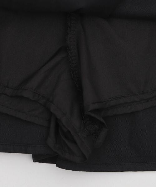 dispark（ディスパーク）の「DISPARK/シャーリングギャザースカパン（スカート・レディース・ベージュ/ブラック・MEDIUM/SMALL）」の3枚目の写真