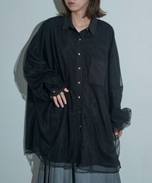 【MAISON BREEZE reveur】オーバーチュールルーズシャツ trc