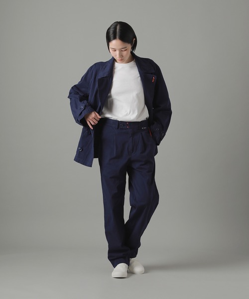 ZUCCa(ズッカ)の「(S)コットンツイル / パンツ / (O)(その他パンツ・レディース・ダークグレー/ホワイト/ブルー・S size/M size)」の8枚目の写真