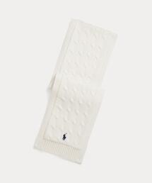 POLO RALPH LAUREN CHILDRENSWEAR（ポロ ラルフ ローレン チルドレンズウェア）の「ケーブルニット コットン スカーフ（マフラー・キッズ）」