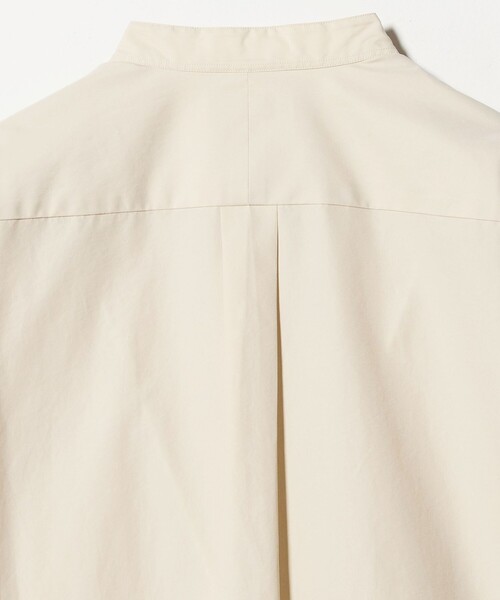 UNITED ARROWS（ユナイテッドアローズ）の「カリビアーナミルズ ポプリン バンドカラーシャツ（シャツ/ブラウス・メンズ・ナチュラル/ロイヤルブルー/ベージュ/ホワイト・M/L/XL/S）」の22枚目の写真