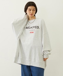 SUMIKKOGURASHI × MILKFED. スウェット　ベージュ 103241012003-0.jpg