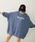 MILKFED.�i�~���N�t�F�h�j�́uSTENCIL AND BAR LOGO BIG SWEAT TOP�i�X�E�F�b�g�j�v�b���C�g�u���[