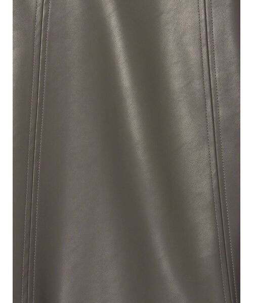 UN3D.（アンスリード）の「FAKE LEATHER COCOON SK / フェイクレザーコクーンスカート（スカート・レディース・グレー/ブラック・38/36）」の17枚目の写真
