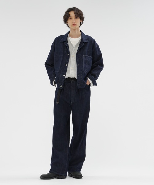 MHL.（エムエイチエル）の「CANTON DENIM（デニムパンツ・メンズ・インディゴブルー・33/31/29）」の3枚目の写真