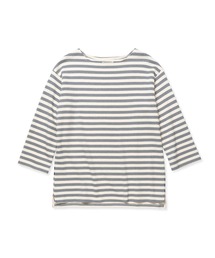 CALEE（キャリー）の「DOMINO BORDER BASQUE SH（Tシャツ/カットソー・メンズ）」
