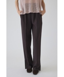 W cloth slit straight PT ダブルクロススリットストレートパンツ