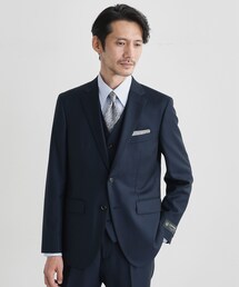 203 最高級生地 タケオキクチ MAF スーツ セットアップ チェック柄 紺色 セール】 【THE FLAGSHIP】グランド フランネル スーツ
