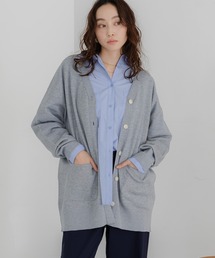 Elura | シアジャガードロゴカーディガン/593185(Tシャツ/カットソー)