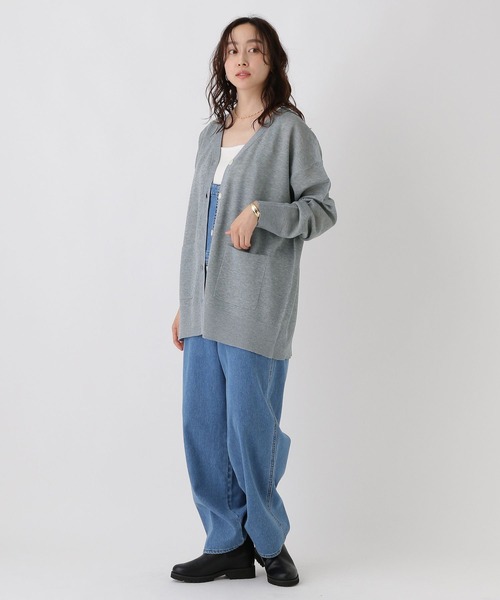 Elura（エルーラ）の「シアジャガードロゴカーディガン/593185（Tシャツ/カットソー・レディース・ブラック/ライトグレー/ブラウン・FREE）」の13枚目の写真