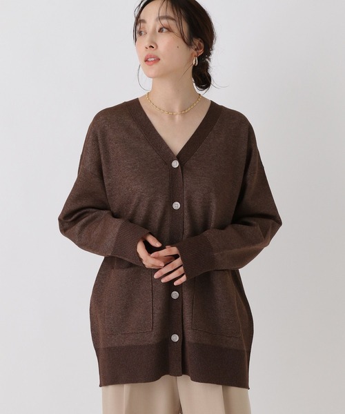 セール】シアジャガードロゴカーディガン/593185（Tシャツ/カットソー