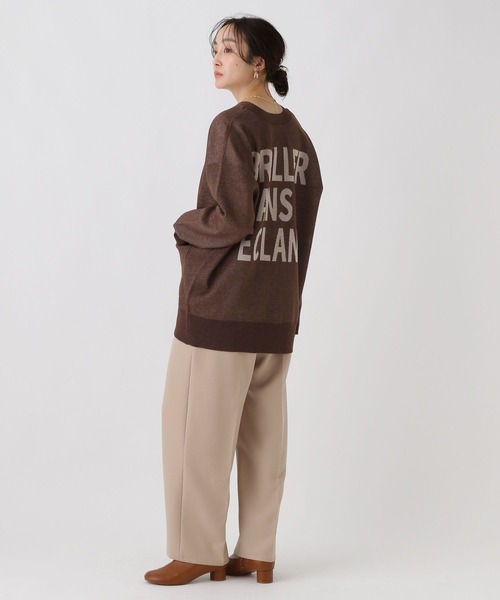 Elura（エルーラ）の「シアジャガードロゴカーディガン/593185（Tシャツ/カットソー・レディース・ブラック/ライトグレー/ブラウン・FREE）」の20枚目の写真