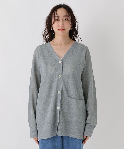 Elura（エルーラ）の「シアジャガードロゴカーディガン/593185（Tシャツ/カットソー・レディース・ブラック/ライトグレー/ブラウン・FREE）」の21枚目の写真