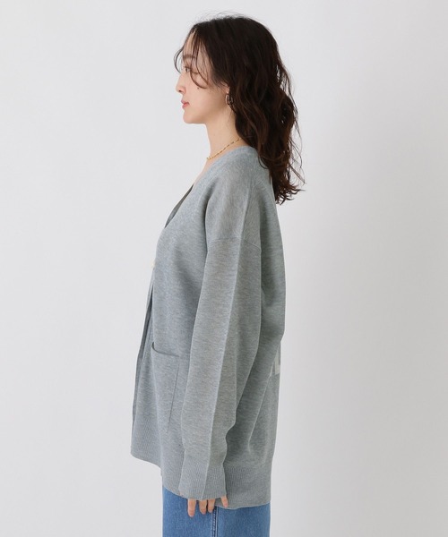 Elura（エルーラ）の「シアジャガードロゴカーディガン/593185（Tシャツ/カットソー・レディース・ブラック/ライトグレー/ブラウン・FREE）」の22枚目の写真