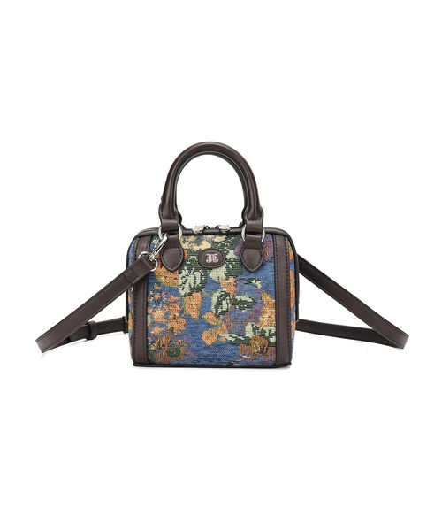 jouetie（ジュエティ）の「【jouetie/ジュエティ】ゴブランフラワー　ミニボストンバッグ（ボストンバッグ・レディース・レッド/グリーン/ブラック/ブルー・FREE）」の10枚目の写真