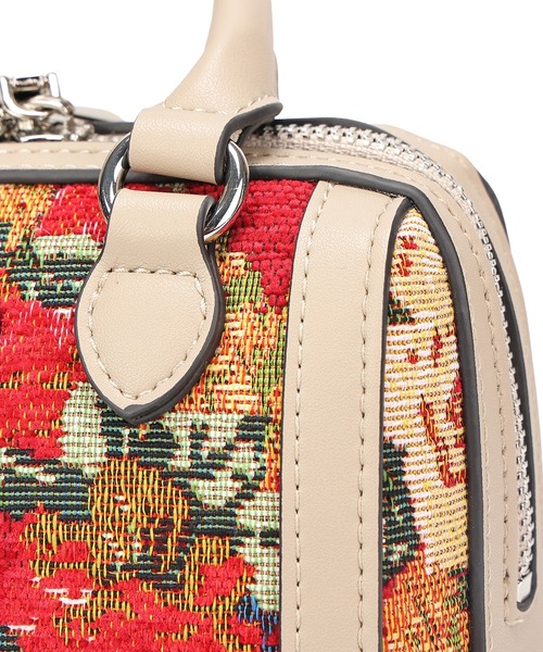 jouetie（ジュエティ）の「【jouetie/ジュエティ】ゴブランフラワー　ミニボストンバッグ（ボストンバッグ・レディース・レッド/グリーン/ブラック/ブルー・FREE）」の20枚目の写真